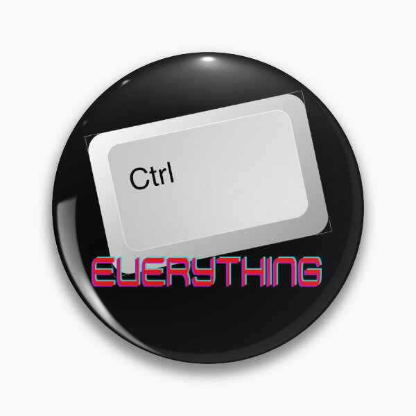 Item preview, “Control Everything/Everything Under Control” Glitch Style – Apparel & Decor designed and sold by SnarkSharks.
