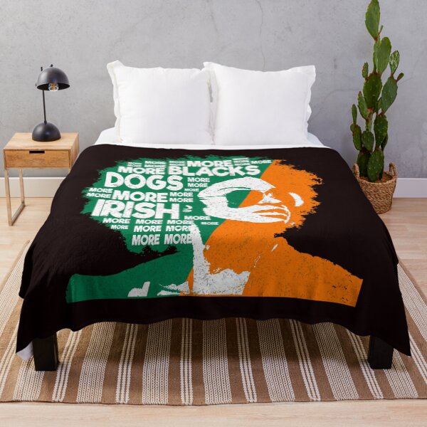Item preview, More Blacks More Dogs More Irish Ireland Flag Anti-Racism. designed and sold by WindowStone.