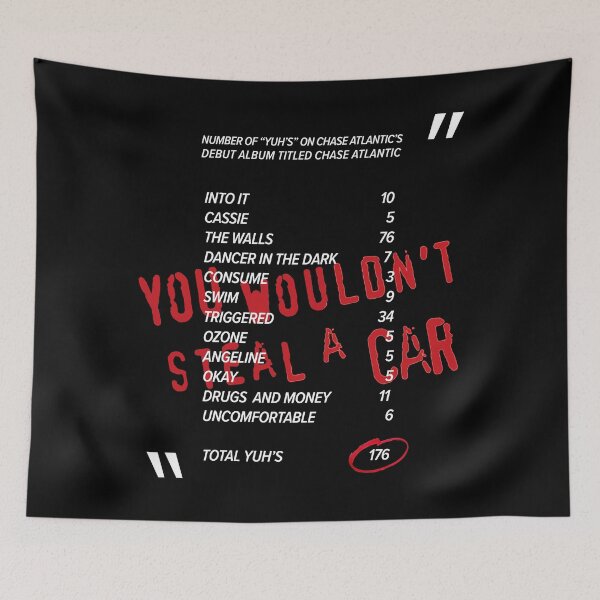 Item preview, chase atlantic yuh hoodie count designed and sold by astroavaa.