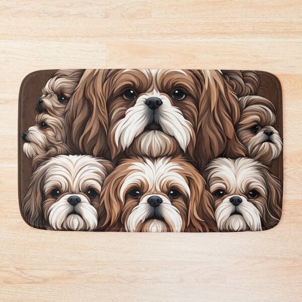 Item preview, Shih Tzu Family Portrait designed and sold by Wags & Tails.