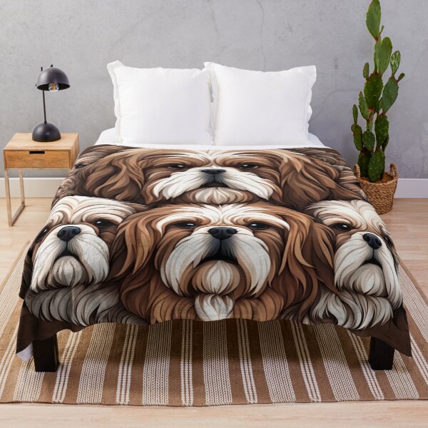 Item preview, Shih Tzu Family Portrait designed and sold by Wags & Tails.