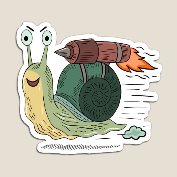 Item preview, Rocket snail  designed and sold by snailpilot.