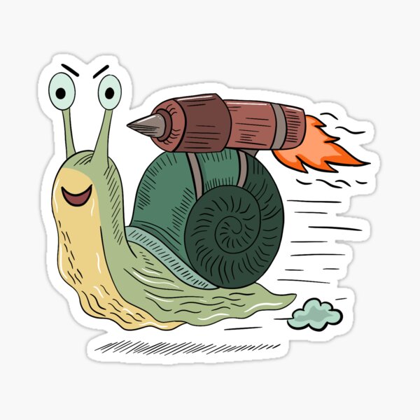 Item preview, Rocket snail  designed and sold by snailpilot.