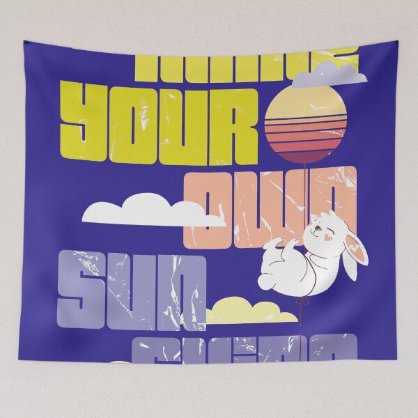 Item preview, Make Your Own Sunshine Balloon Bunny Motivational Quote designed and sold by CRHPOD20.
