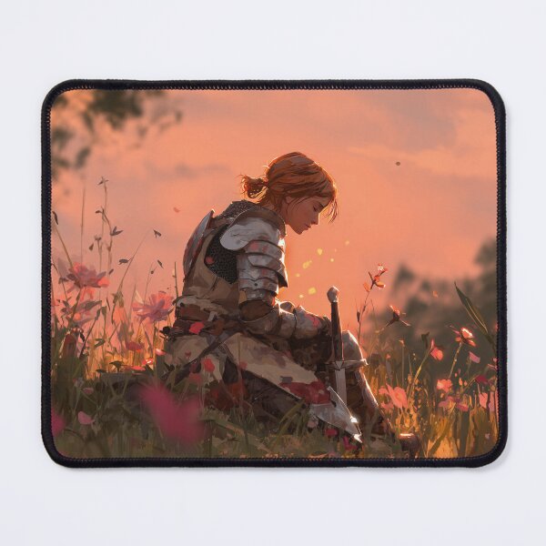 Item preview, Warrior Resting Among Flowers designed and sold by Rtymer.
