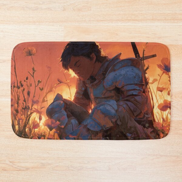 Item preview, Warrior Resting Among Flowers designed and sold by Rtymer.
