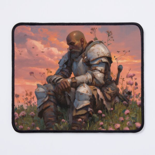 Item preview, Warrior Resting Among Flowers designed and sold by Rtymer.