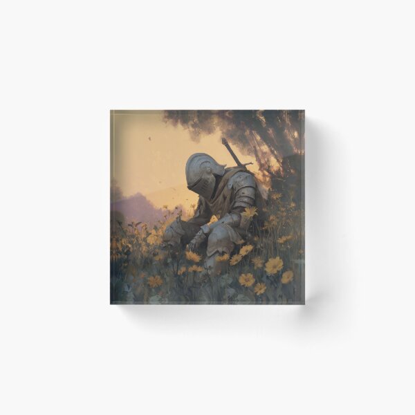 Item preview, Warrior Resting Among Flowers designed and sold by Rtymer.