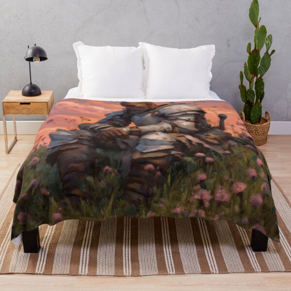 Item preview, Warrior Resting Among Flowers designed and sold by Rtymer.