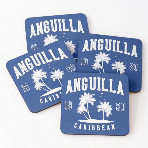 Item preview, Anguilla Caribbean Palm Tree 1980 designed and sold by HakeDesign.