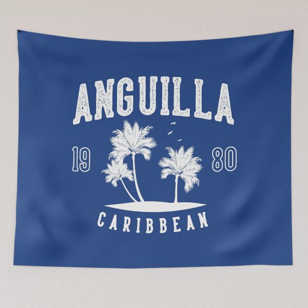 Item preview, Anguilla Caribbean Palm Tree 1980 designed and sold by HakeDesign.
