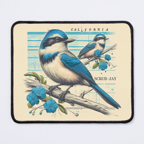 Item preview, California Scrub-Jay 10 designed and sold by theAVIARY7.