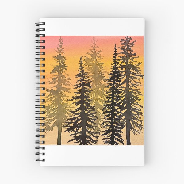 Item preview, Sunset Forest designed and sold by Lisa Neuman Watercolors.