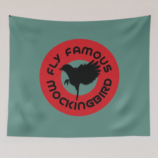 Item preview, Fly Famous Mockingbird  designed and sold by Trigger413.