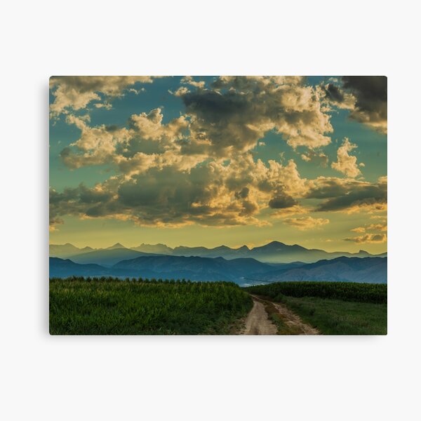 From Cornfields To The Continental Divide Canvas Print