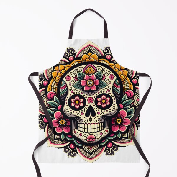 Item preview, Asian Themed Sugar Skull designed and sold by Sugar Skull Shop.