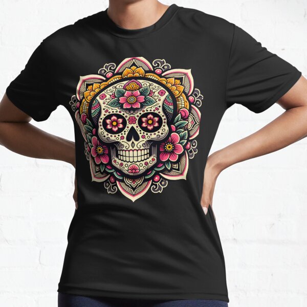 Item preview, Asian Themed Sugar Skull designed and sold by Sugar Skull Shop.
