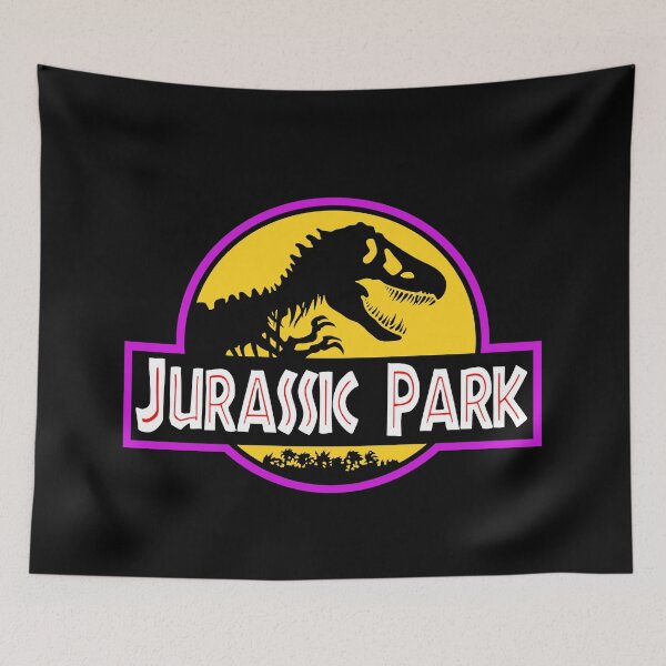 Item preview, jurassic dinosaur purple logos  designed and sold by Blck-Acid-Devil.