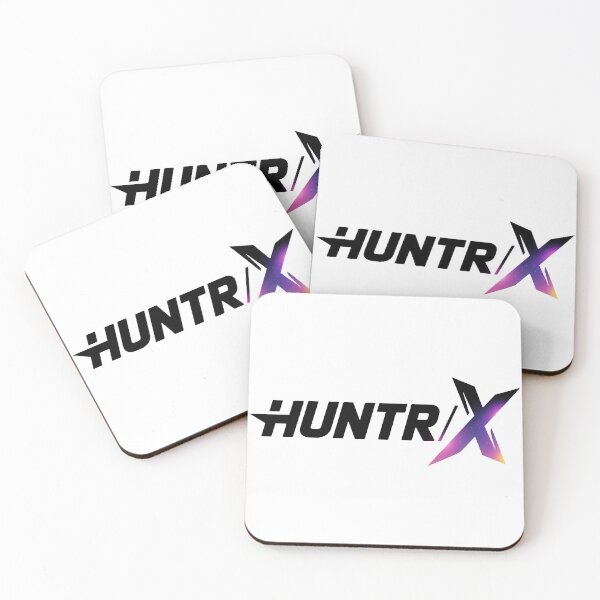 Item preview, HUNTR/X Gradient Slash Logo - Neon K-pop Girl Group Style designed and sold by Fidgetytame.