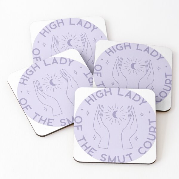 Item preview, High Lady of the Smut Court | Spicy Romantasy BookTok Sticker designed and sold by Starbound Pages.