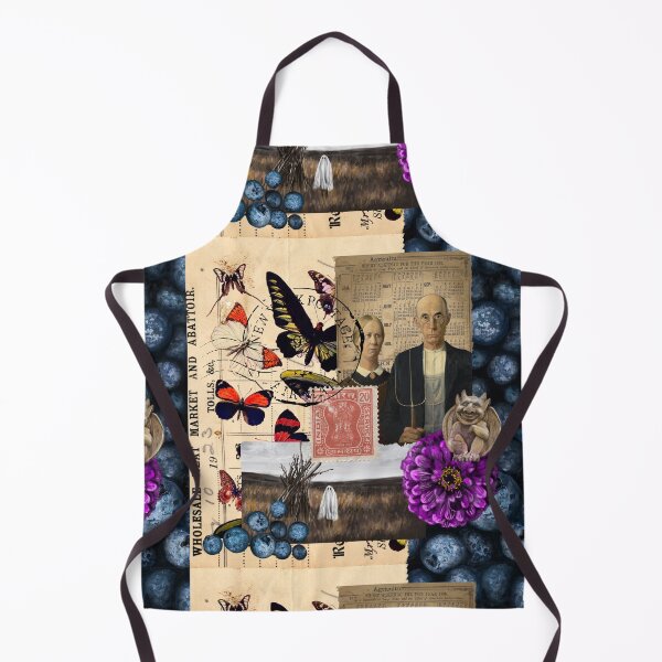 Item preview, American Gothic Blueberry Collage designed and sold by missdebi27.