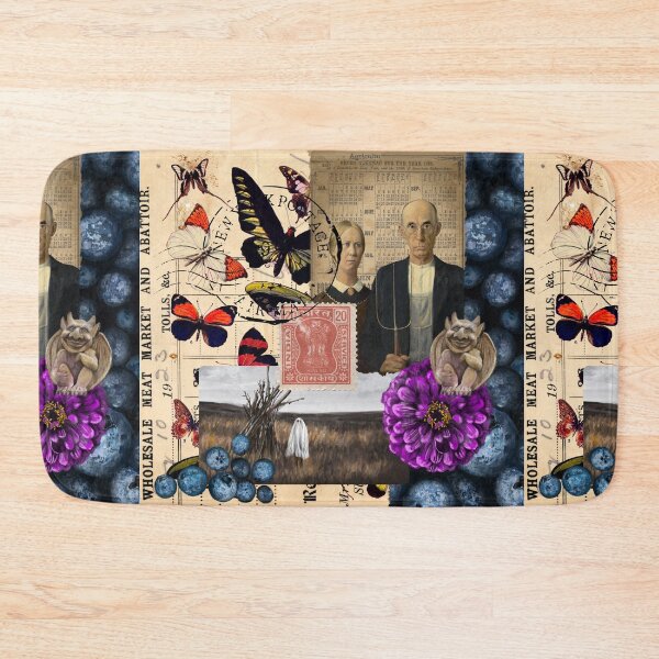 Item preview, American Gothic Blueberry Collage designed and sold by missdebi27.