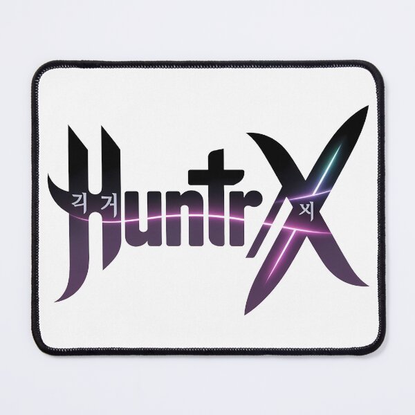 Item preview, HUNTR/X Korean Logo - Shiny Gradient K-pop Aesthetic designed and sold by Fidgetytame.