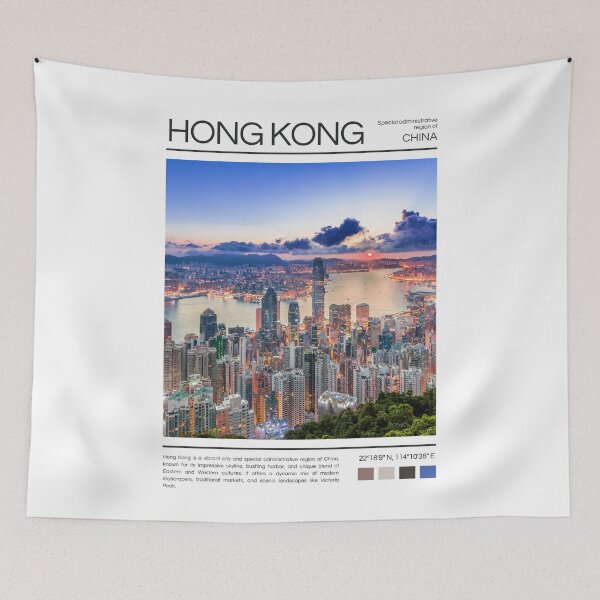 Item preview, Hong Kong - China - Photography designed and sold by StudioRedKoala.