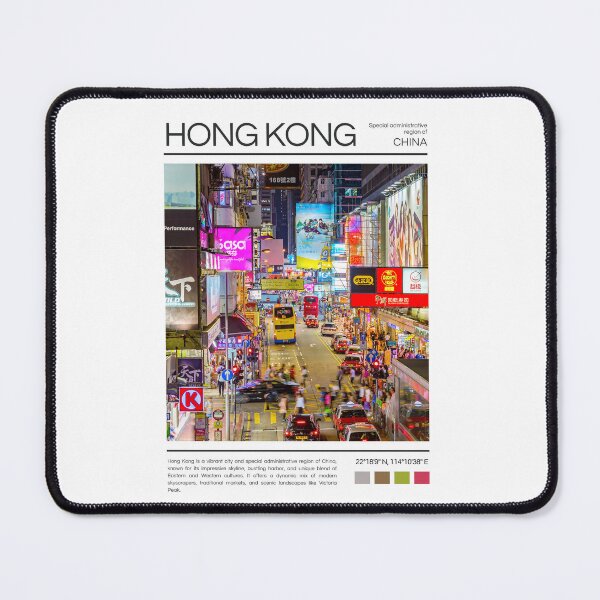 Item preview, Hong Kong - China - Photography designed and sold by StudioRedKoala.