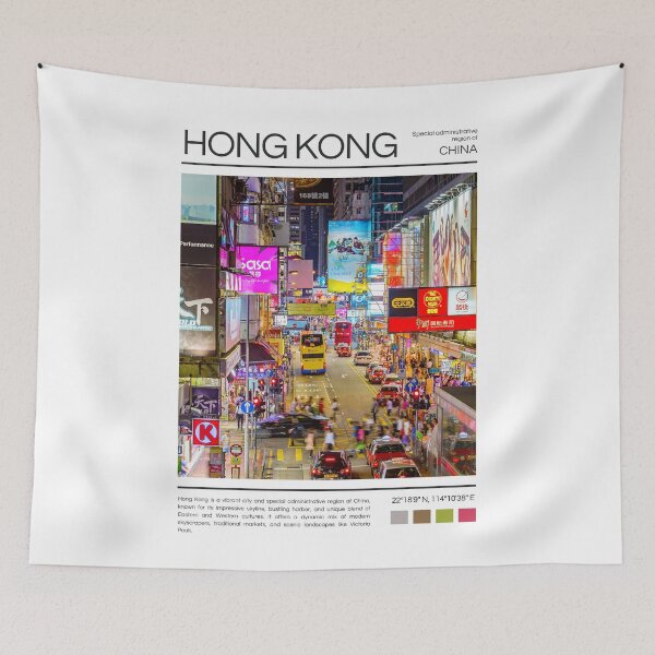 Item preview, Hong Kong - China - Photography designed and sold by StudioRedKoala.