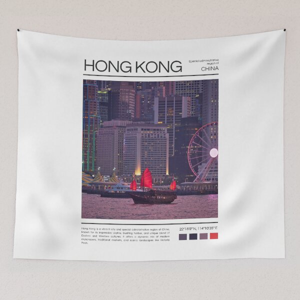 Item preview, Hong Kong - China - Photography designed and sold by StudioRedKoala.