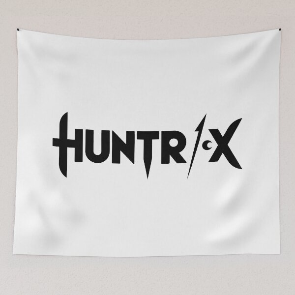 Item preview, HUNTR/X Monochrome Logo - Sleek K-pop Idol Design designed and sold by Fidgetytame.