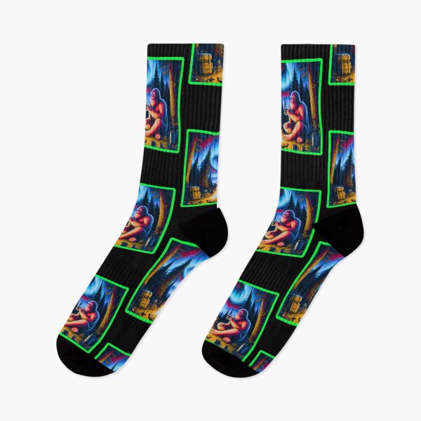 Item preview, Bigfoot Northern Lights  designed and sold by WoodburyLake.