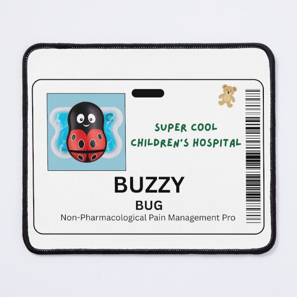 Item preview, Buzzy Bug Badge- corner design designed and sold by Lilypad Designs.