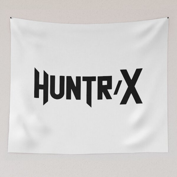 Item preview, HUNTR/X Bold Block Logo - Edgy K-pop Girl Group Design designed and sold by Fidgetytame.