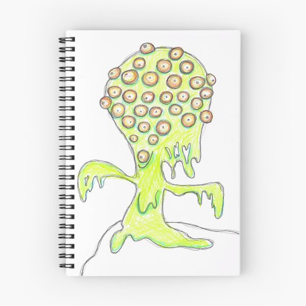 Item preview, Slime Monster with Lots of Eyes designed and sold by WellCrapStudio.