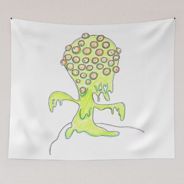 Item preview, Slime Monster with Lots of Eyes designed and sold by WellCrapStudio.