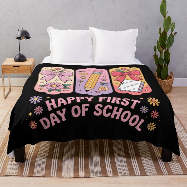 Item preview, Happy First Day Of School designed and sold by brynatshop.