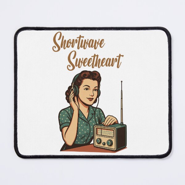 Item preview, Ham Radio T-shirt Shortwave Sweetheart Amateur Radio Gift for Dad Vintage Radio designed and sold by Parks2See.