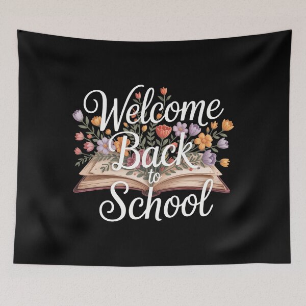 Item preview, Flower Book Welcome Back To School  designed and sold by brynatshop.