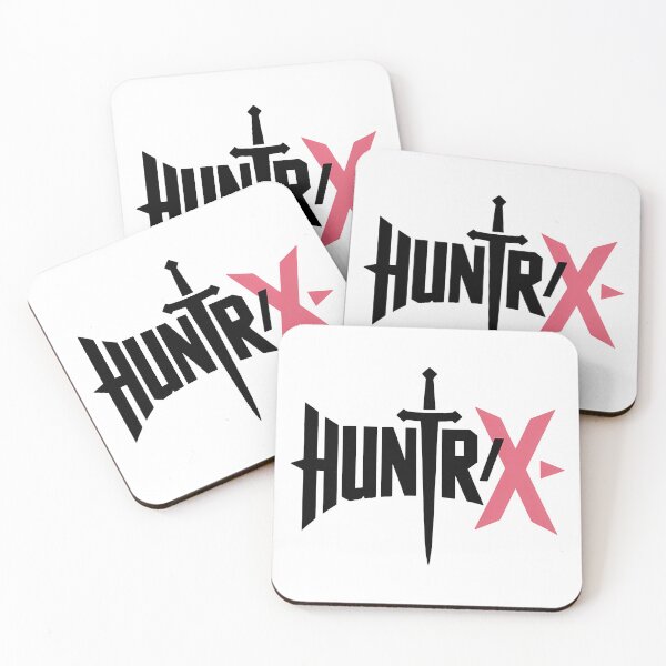Item preview, HUNTR/X Sword & Pink Slash Logo - K-pop Girl Group Emblem designed and sold by Fidgetytame.