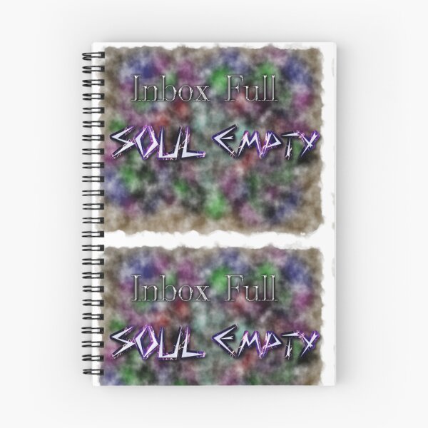 Item preview, Inbox Full Soul Empty Watercolor designed and sold by SmashingDeals.