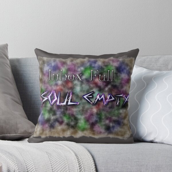 Item preview, Inbox Full Soul Empty Watercolor designed and sold by SmashingDeals.