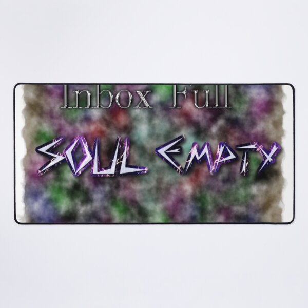 Item preview, Inbox Full Soul Empty Watercolor designed and sold by SmashingDeals.