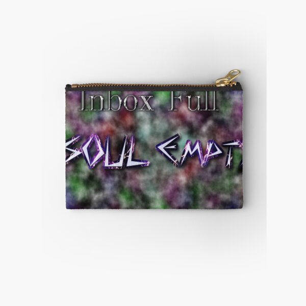 Item preview, Inbox Full Soul Empty Watercolor designed and sold by SmashingDeals.