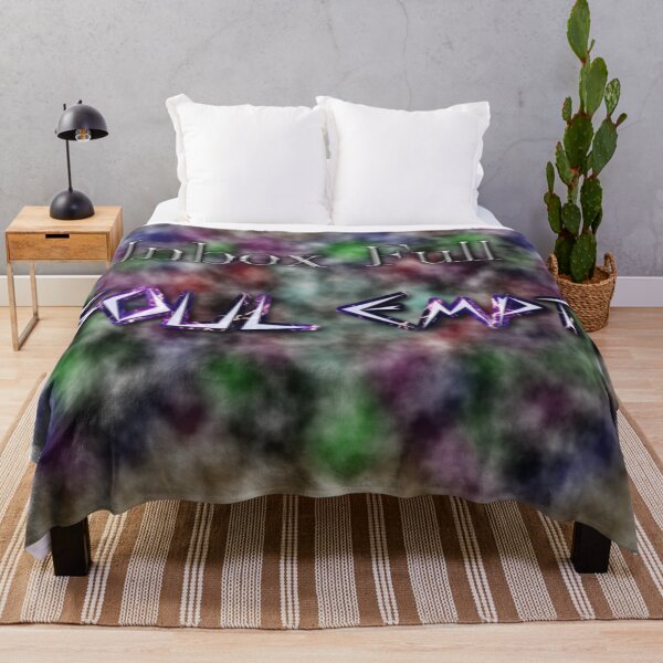 Item preview, Inbox Full Soul Empty Watercolor designed and sold by SmashingDeals.