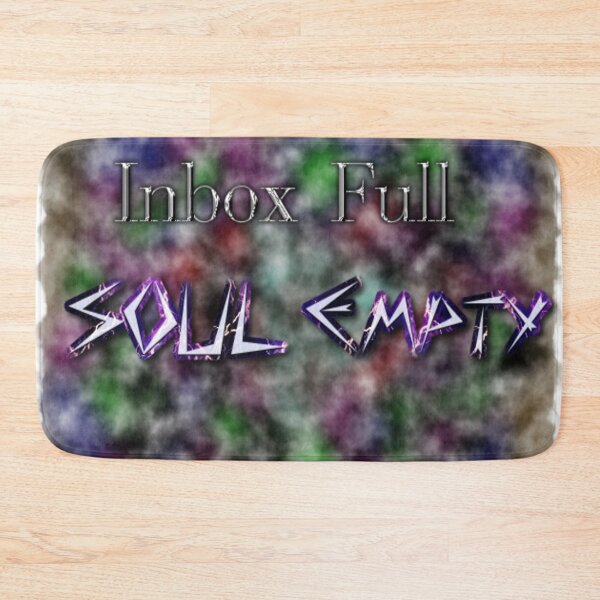 Item preview, Inbox Full Soul Empty Watercolor designed and sold by SmashingDeals.