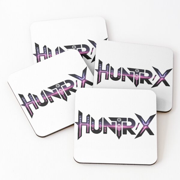 Item preview, HUNTR/X Neon Rune Logo - Futuristic K-pop Idol Emblem designed and sold by Fidgetytame.