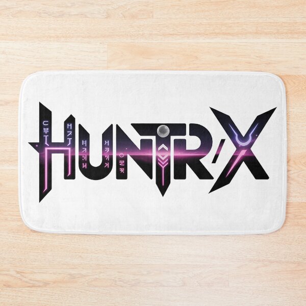 Item preview, HUNTR/X Neon Rune Logo - Futuristic K-pop Idol Emblem designed and sold by Fidgetytame.