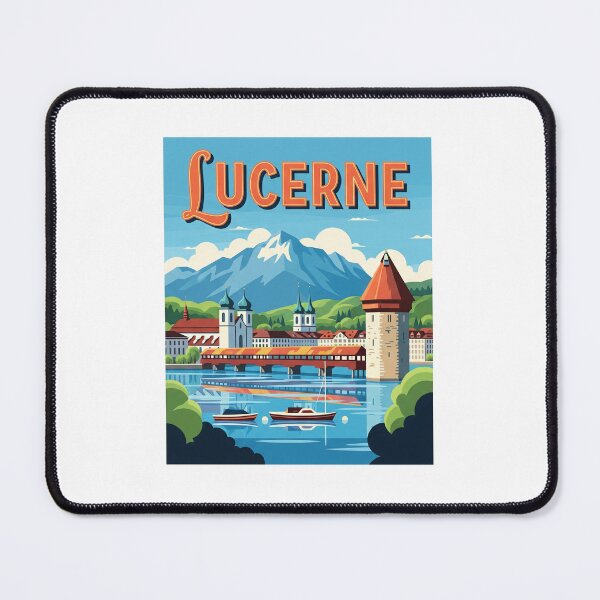 Item preview, Switzerland - Lucerne (Country Collection) designed and sold by HeartbeatPrint.
